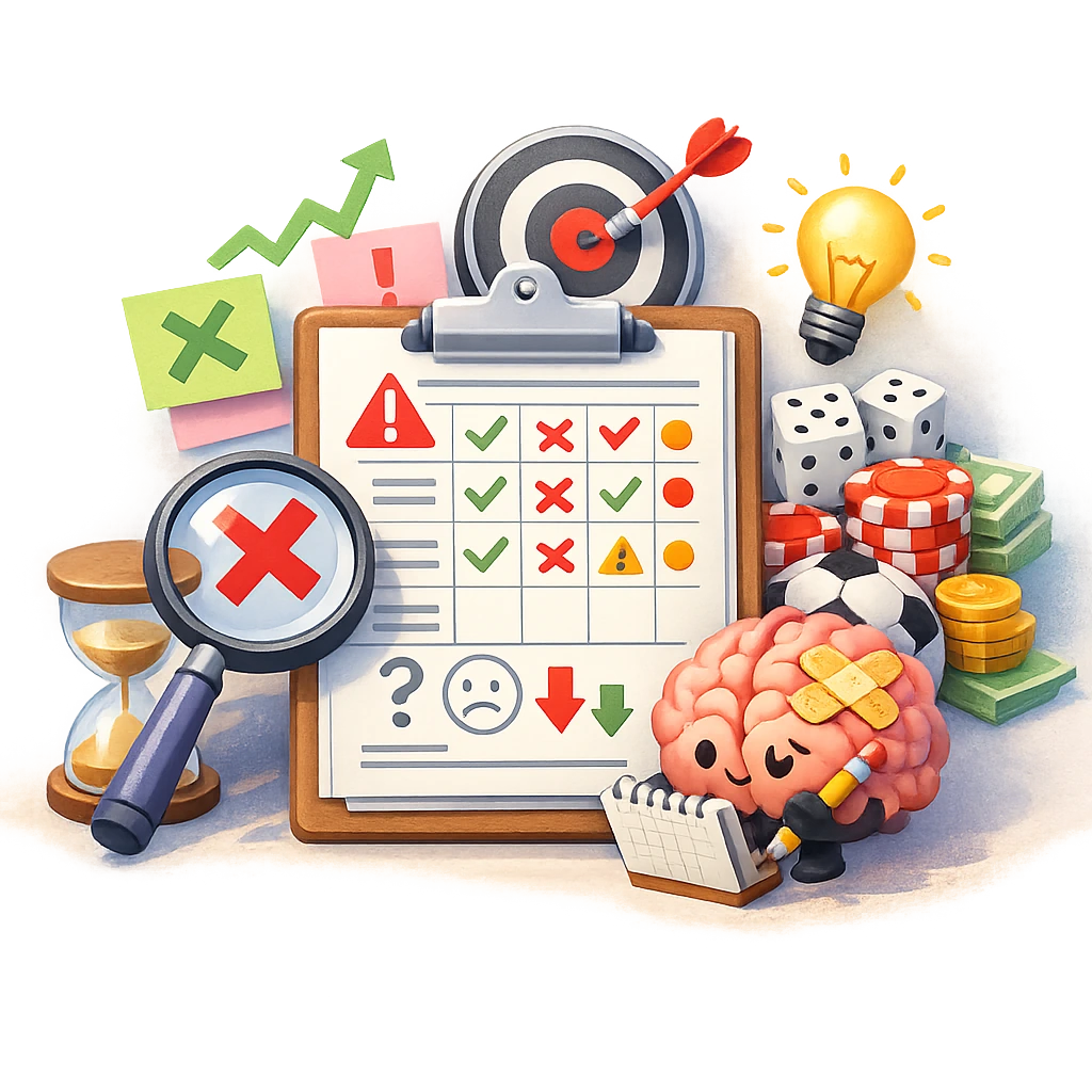 Риск-регистр беттора: как фиксировать ошибки так, чтобы они не повторялись